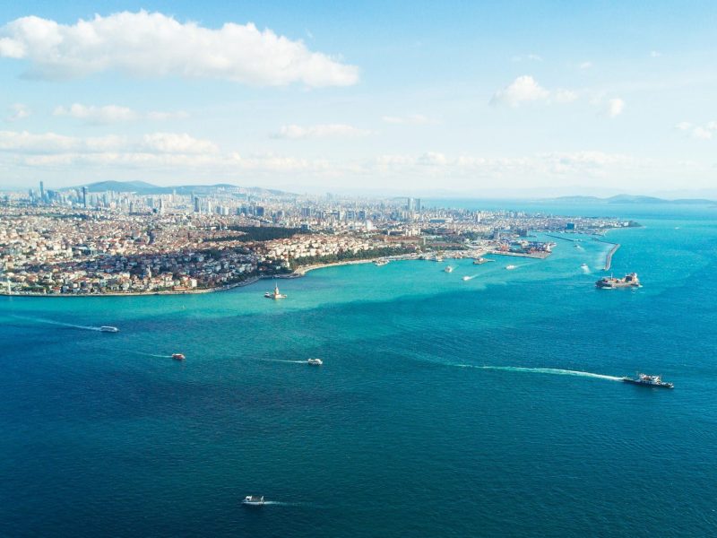 Aerial view of Istanbul